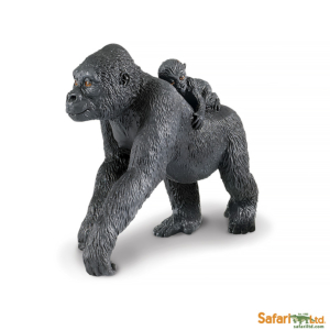 Равнинная горилла с детенышем, Safari Ltd